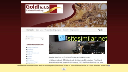Goldhaus-altstoetter-shop similar sites