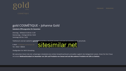 Gold-cosmetique similar sites