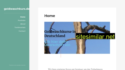 goldwaschkurs.de alternative sites