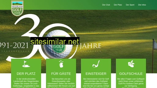 golfclub-siegerland.de alternative sites