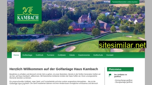 Golf-kambach similar sites