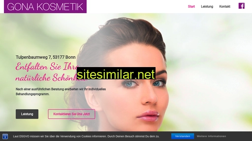 gona-kosmetik.de alternative sites