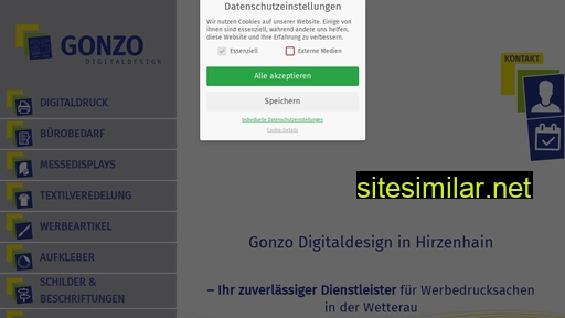 gonzo-design.de alternative sites