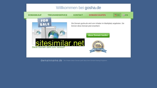 gosha.de alternative sites