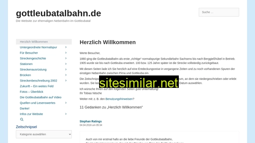 gottleubatalbahn.de alternative sites
