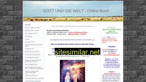 Gottundweltschwanitz similar sites