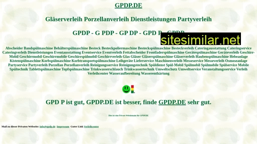 gpdp.de alternative sites
