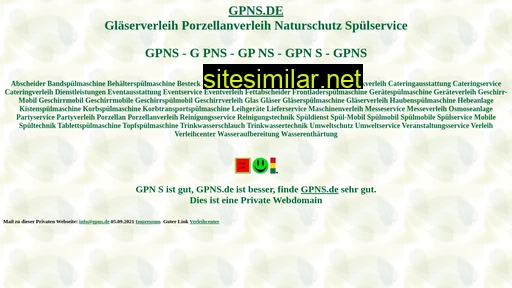 gpns.de alternative sites