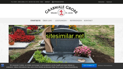 Grabmale-grosse similar sites