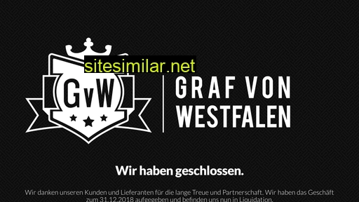 graf-von-westfalen.de alternative sites
