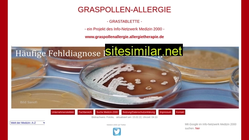 graspollenallergie.allergietherapie.de alternative sites