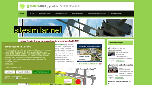 greenenergyparc.de alternative sites