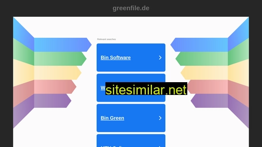 greenfile.de alternative sites