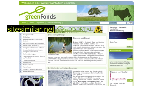 greenfinanz.de alternative sites