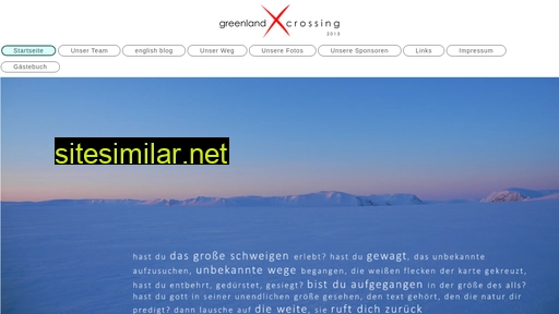 Greenland-crossing similar sites
