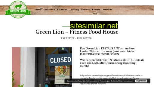 greenlion-restaurant.de alternative sites