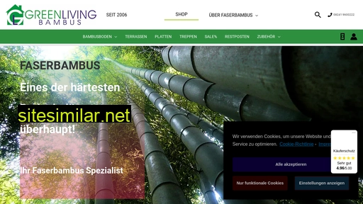 greenlivingbambus.de alternative sites
