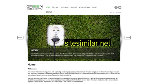 Green-society similar sites