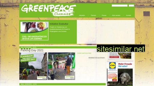 greenpeace-chemnitz.de alternative sites
