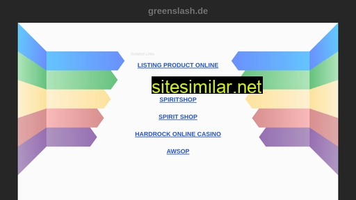 greenslash.de alternative sites