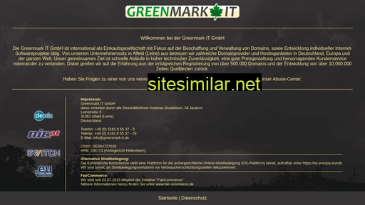 greenmark-it.de alternative sites