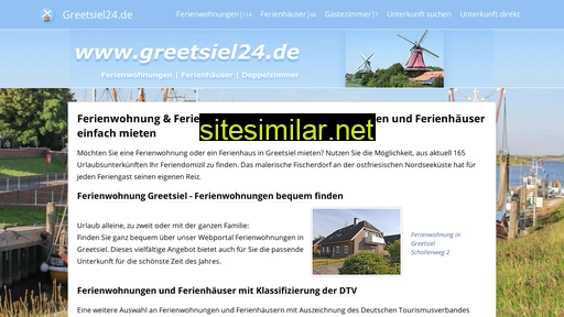 greetsiel24.de alternative sites