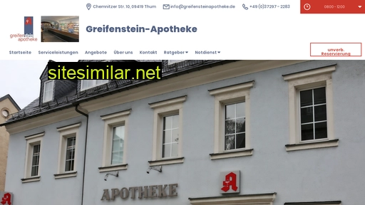 greifensteinapotheke.de alternative sites