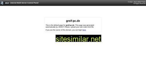 Greif-pc similar sites