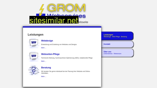 grom-web.de alternative sites