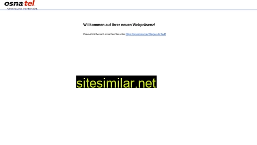 grossmann-lechtingen.de alternative sites