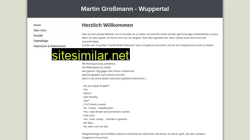 grossmann-martin.de alternative sites