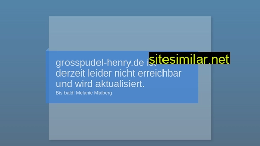 Grosspudel-henry similar sites