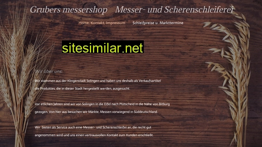Grubers-messershop similar sites