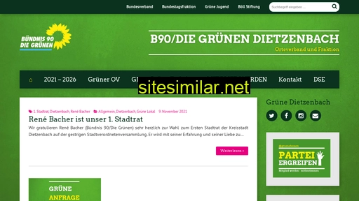 gruene-dietzenbach.de alternative sites