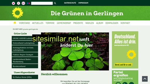 gruene-gerlingen.de alternative sites