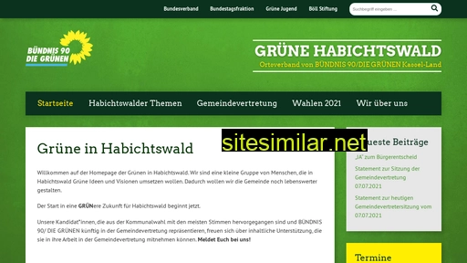 gruene-habichtswald.de alternative sites