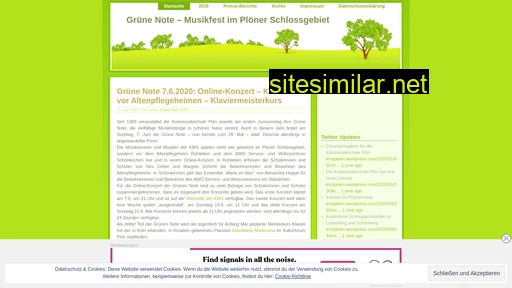 gruene-note.de alternative sites