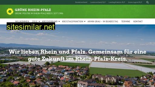 gruene-rhein-pfalz.de alternative sites