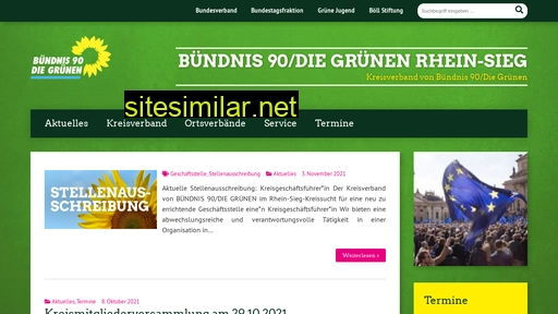 gruene-rhein-sieg.de alternative sites