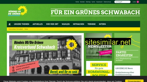 gruene-schwabach.de alternative sites