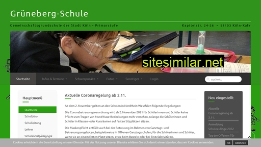 grueneberg-schule.de alternative sites