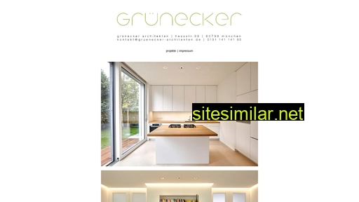 gruenecker-architekten.de alternative sites