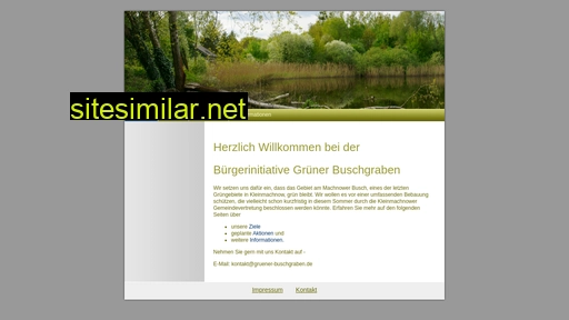 gruener-buschgraben.de alternative sites