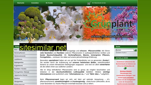 gruenplant.de alternative sites