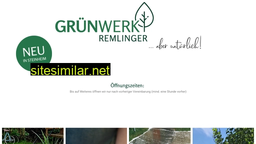 gruenwerk-remlinger.de alternative sites