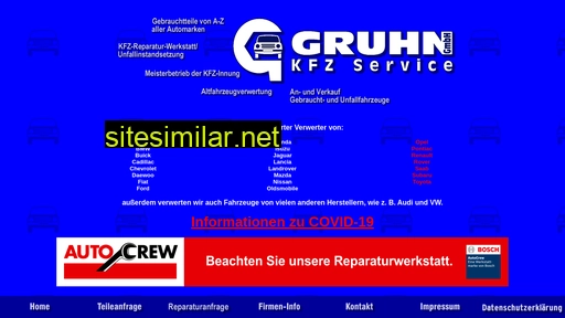 Gruhn-kfz similar sites