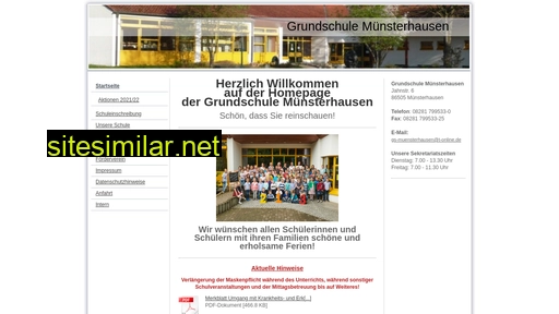grundschule-muensterhausen.de alternative sites