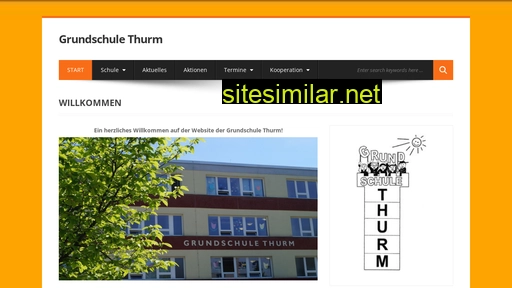 grundschule-thurm.de alternative sites
