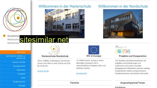 grundschulverbund-marienschule-nordschule.de alternative sites