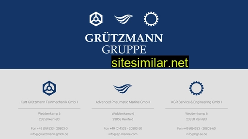 gruppe.gruetzmann-gmbh.de alternative sites